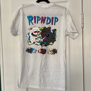 Ripndip White Tee Yin/Yang Tokers